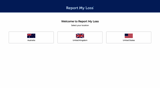 reportmyloss.com