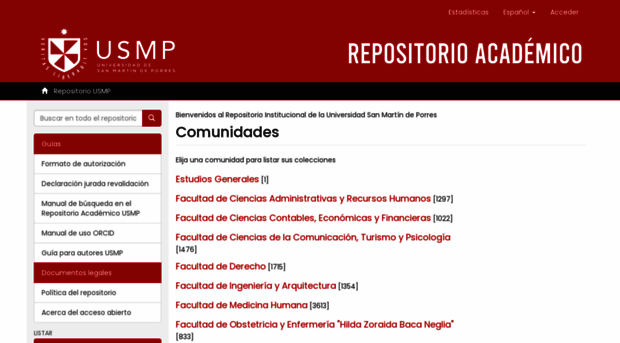 repositorio.usmp.edu.pe - USMP Repository - Repositorio USMP