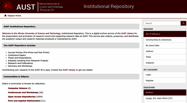 repository.aust.edu.ng