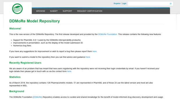 repository.ddmore.eu