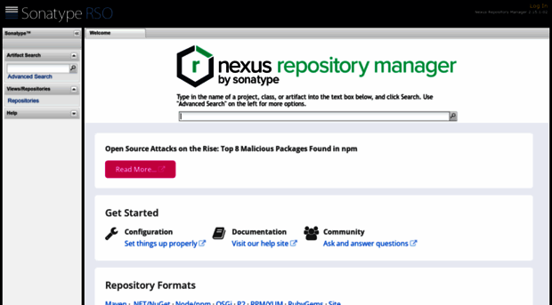 repository.sonatype.org