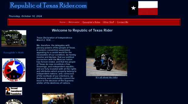 republicoftexasrider.com