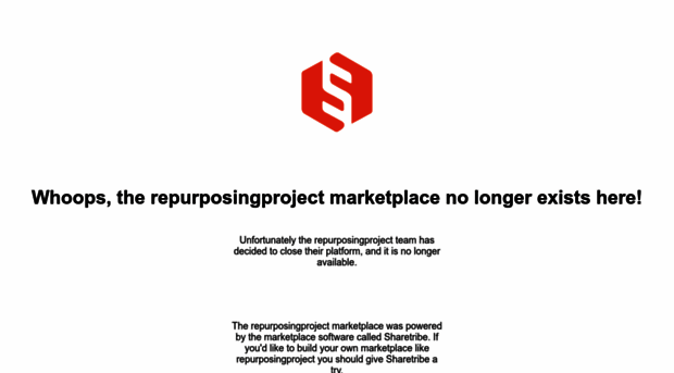 repurposingproject.sharetribe.com