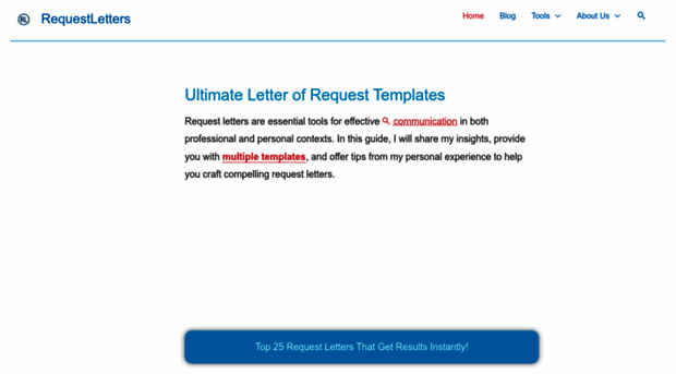 requestletters.com