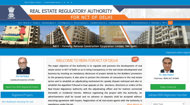 rera.delhi.gov.in