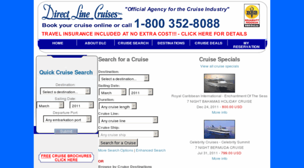 res.directlinecruises.com