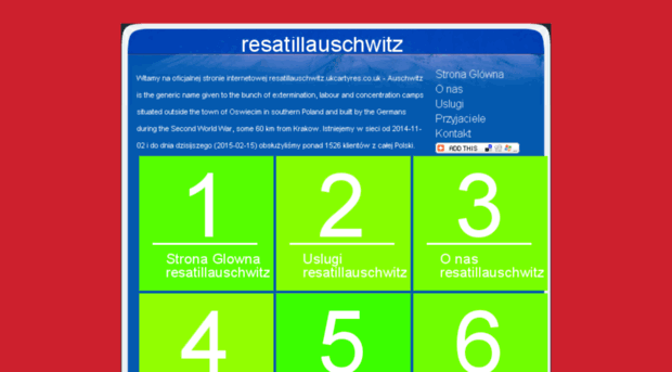 resatillauschwitz.ukcartyres.co.uk