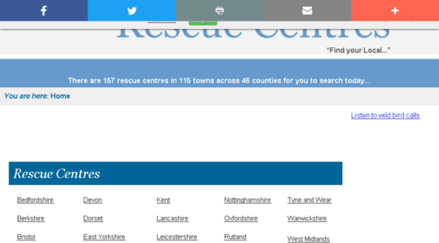 rescue-centres.co.uk