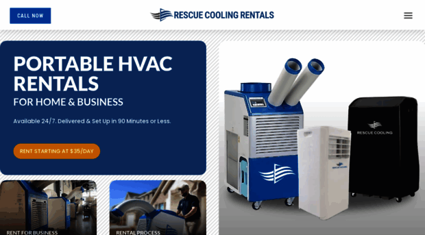 rescuecoolingrentals.com