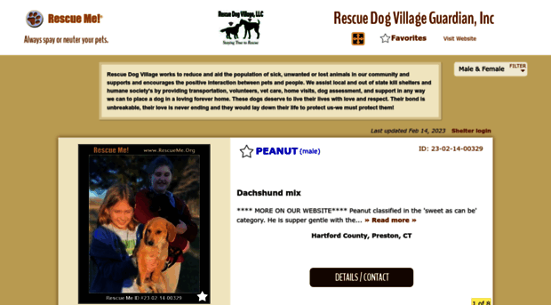 rescuedogvillage.rescueme.org