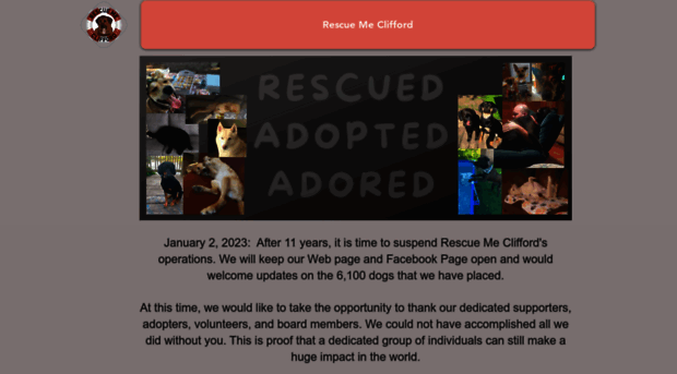 rescuemeclifford.org