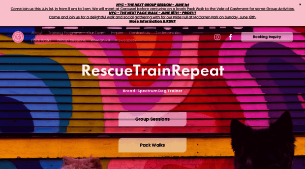 rescuetrainrepeat.com