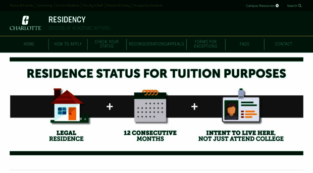 resdetermination.uncc.edu