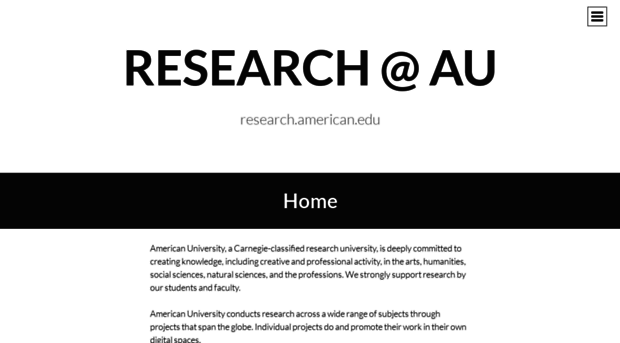 research.american.edu