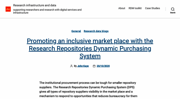 researchdata.jiscinvolve.org