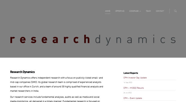 researchdynamics.ch