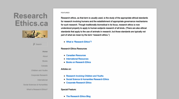 researchethics.ca