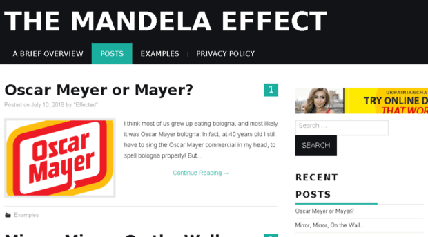 researchingthemandelaeffect.com