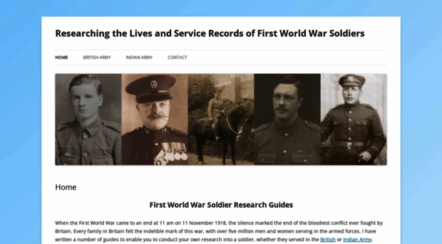 researchingww1.co.uk