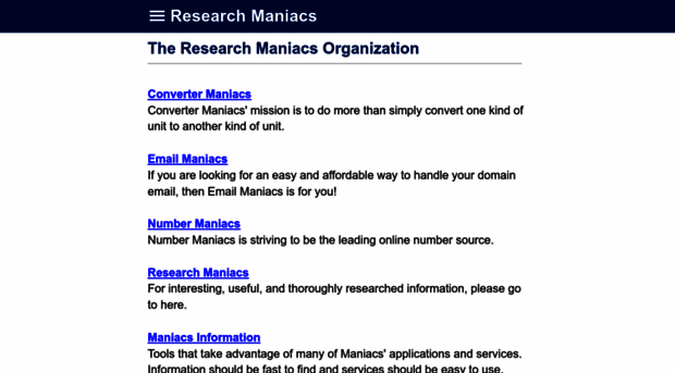 researchmaniacs.org