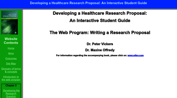 researchproposalsforhealthprofessionals.com