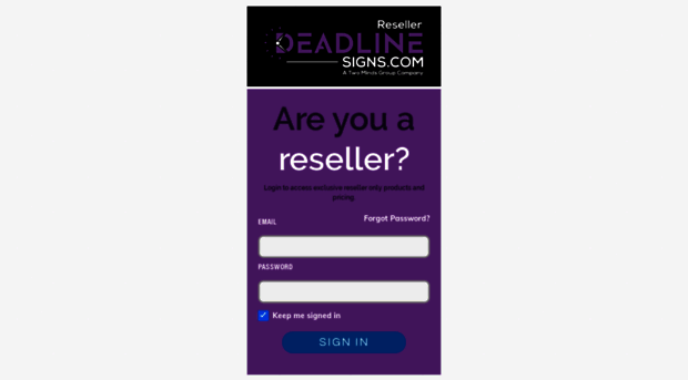 reseller.deadlinesigns.com