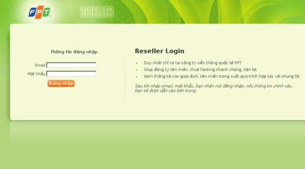 reseller.fptdata.com.vn