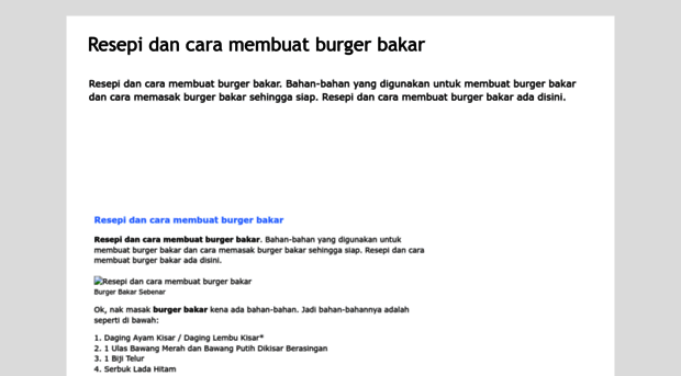 resepi-dan-cara-membuat-burger-bakar.blogspot.in