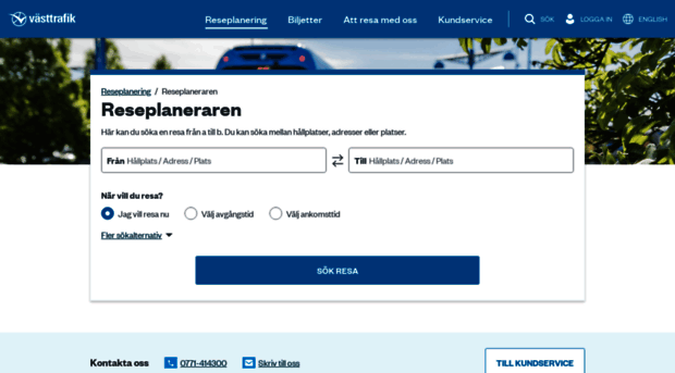 reseplanerare.vasttrafik.se
