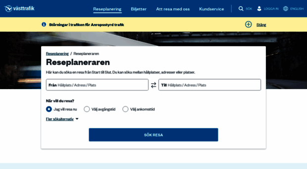 reseplaneraren.vasttrafik.se
