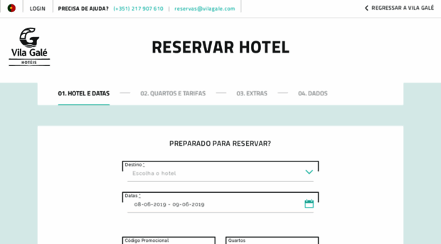 reservas.vilagale.com