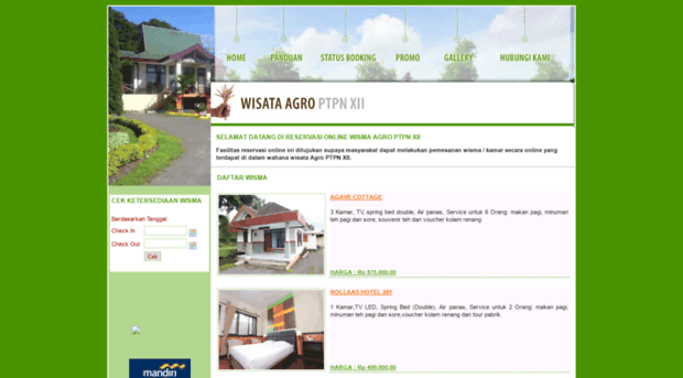 reservasi.agro-ptpn12.com