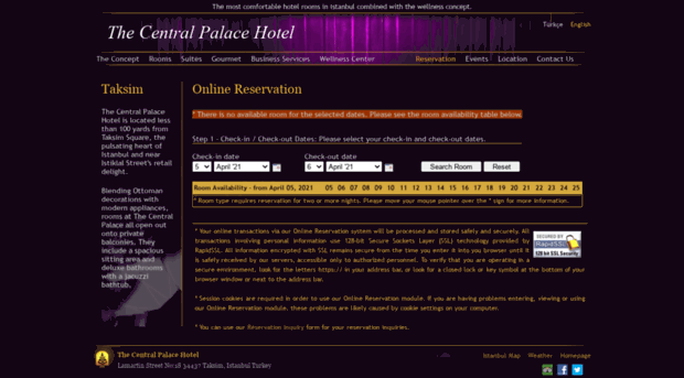 reservations.thecentralpalace.com