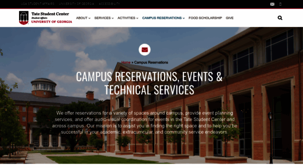 reservations.uga.edu