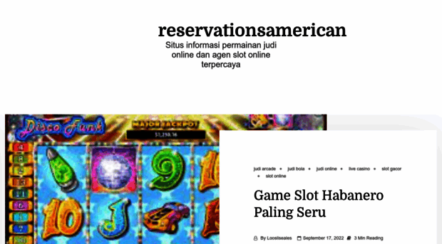 reservationsamerican.com