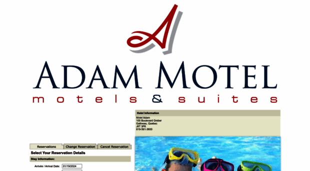 reservationsmoteladam.com