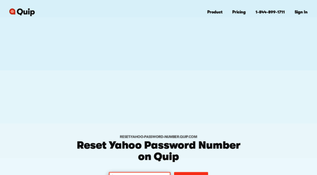 reset-yahoo-password-number.quip.com