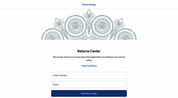 reshamdhaga.returnscenter.com