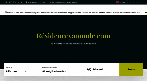 residenceyaounde.com