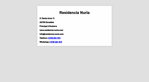 residencia-nuria.com
