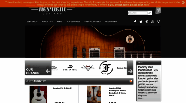 resident-guitars.com