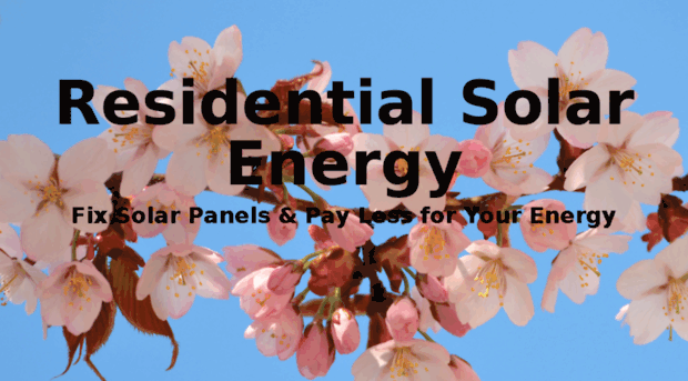 residential-solar-energy.info