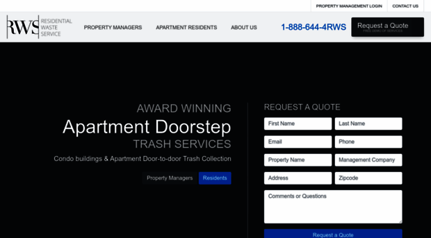 residentialwasteservice.com