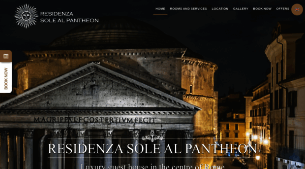 residenzasolealpantheon.com