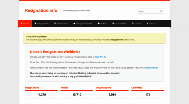 resignation.info