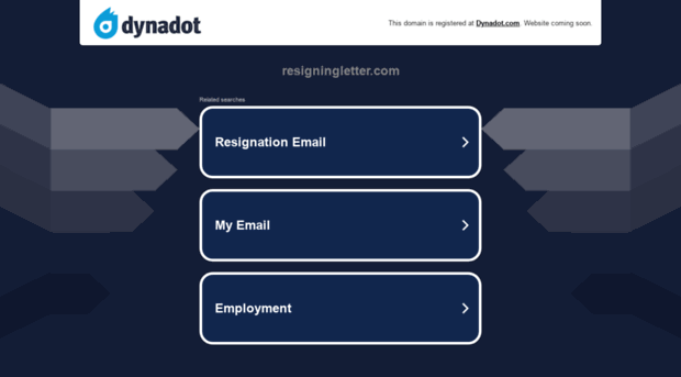resigningletter.com