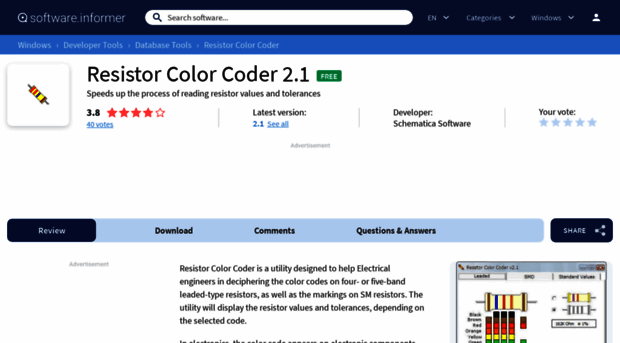 resistor-color-coder.software.informer.com