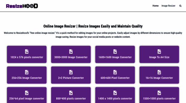 resizehood.com