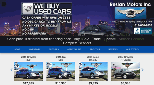 reslanmotors.com