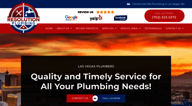 resolutionplumbinglv.com